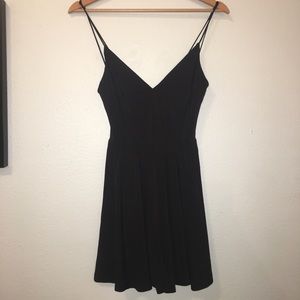 Black mini romper